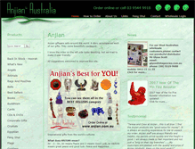 Tablet Screenshot of anjian.com.au